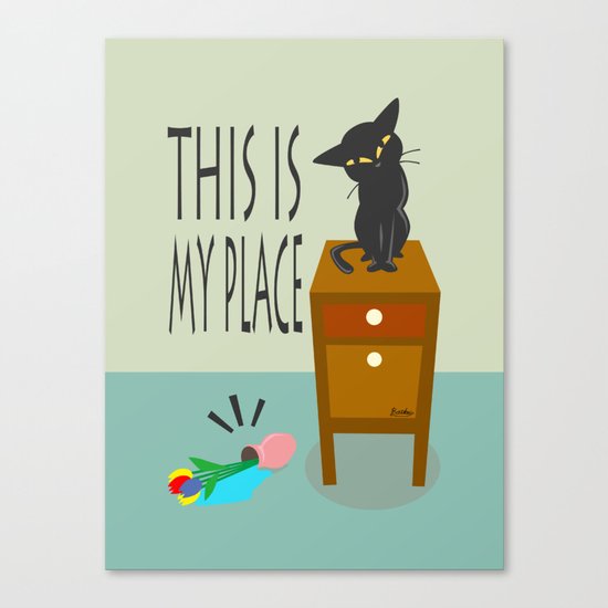 This is my place Canvas Print