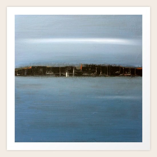 before the storm Art Print
