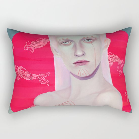 Koi Rectangular Pillow