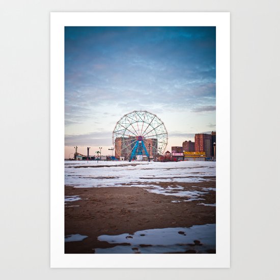 Coney Island Art Print