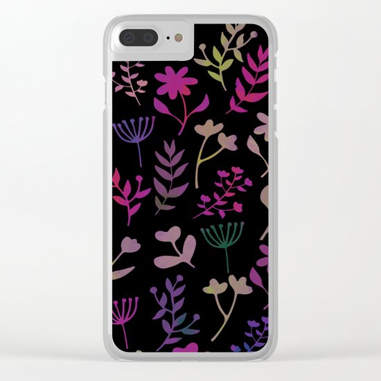 Lovely Pattern XIII Clear iPhone Case