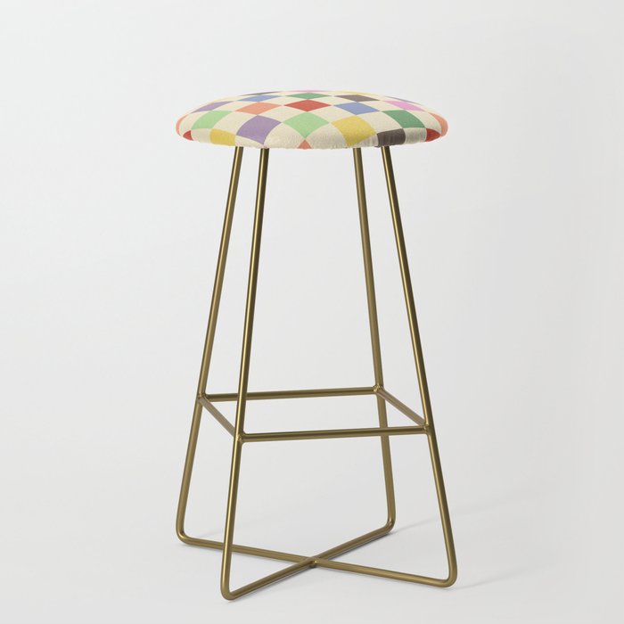 Checkered hotsell bar stools