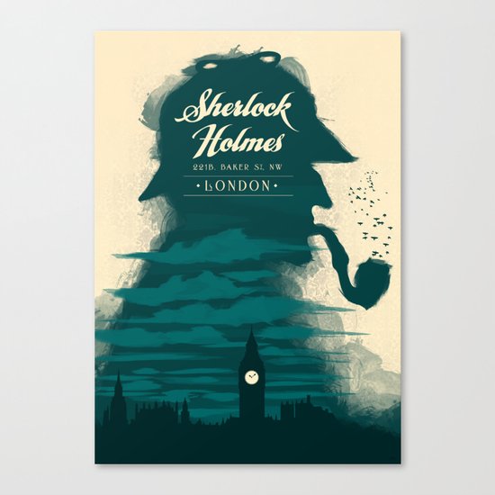 Elementary, my dear Watson. Canvas Print