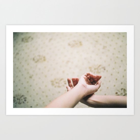 Love hands Art Print