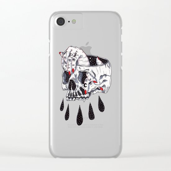 Dark Clear iPhone Case