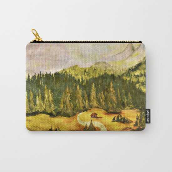 austrian mountains Carry-All Pouch