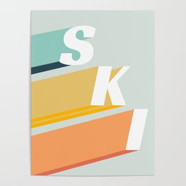 SKI  Poster