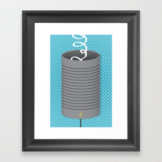 Can You Hear Me? Framed Art Print