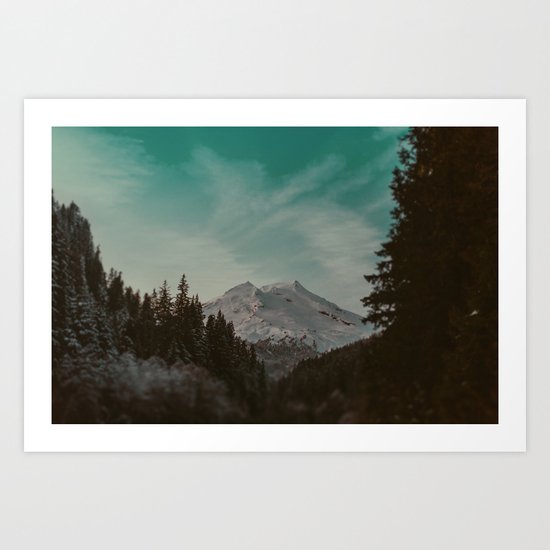 Mt. Baker Art Print