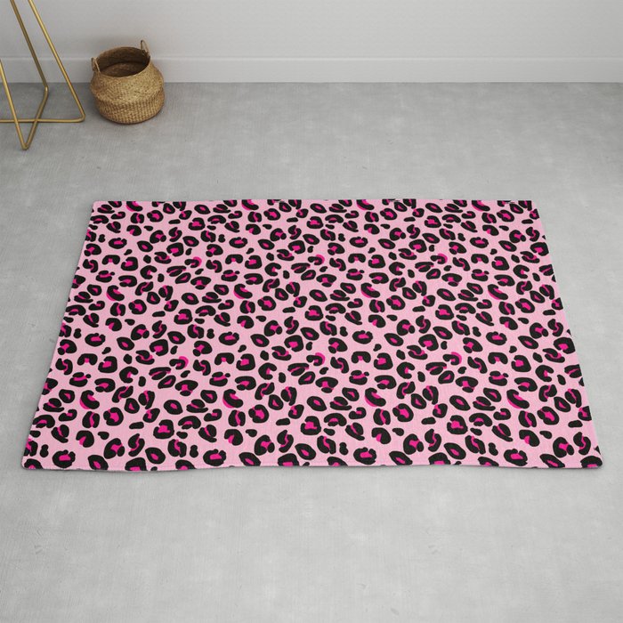 Pink/Hot Pink/Black Skulls/Leopard Exclusive Print - Olga's Closet