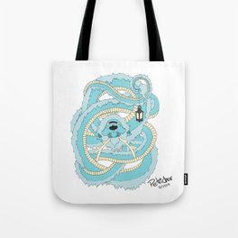 Dragon w/ Lantern Tote Bag