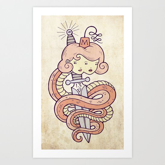 diprosopus Art Print