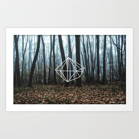 Geometry Art Print