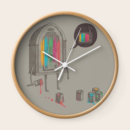 Identity Crisis Wall Clock