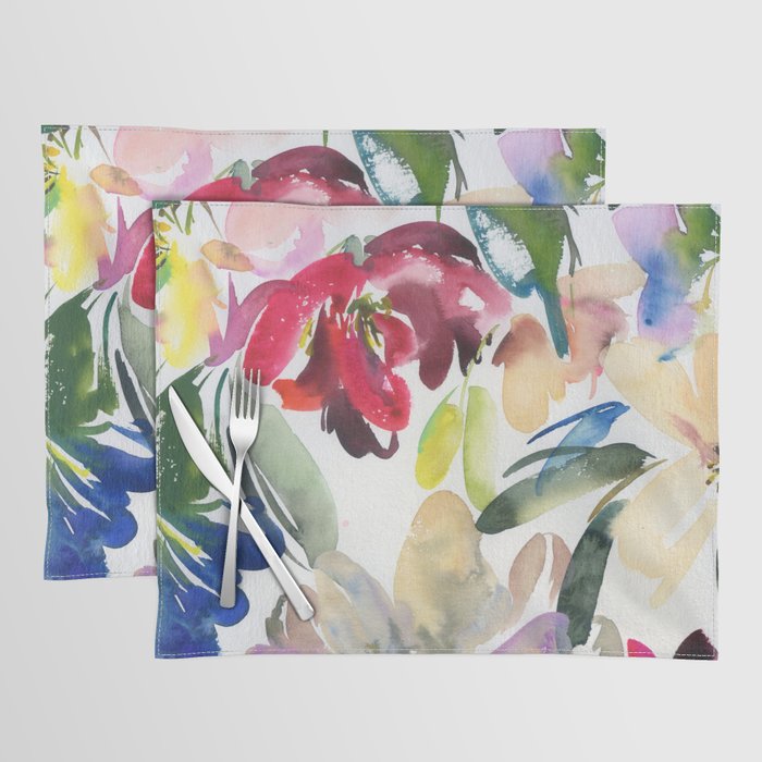 soft flowers N.o 3 Placemat