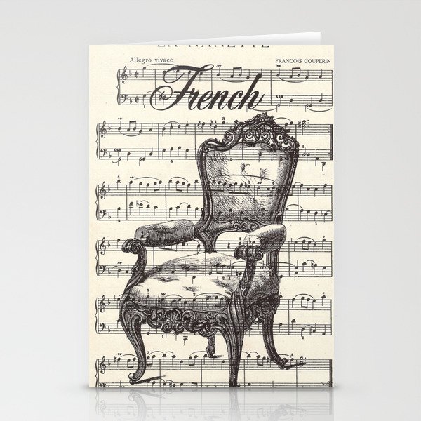 Chair Stationery Cards