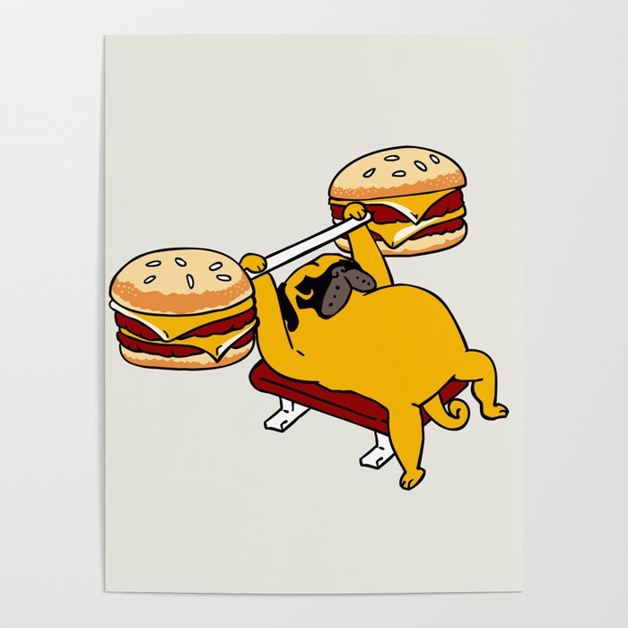 Double Cheeseburger Monday Poster