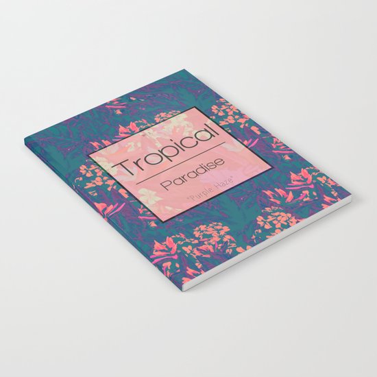 Tropical Paradise: Purple Haze Notebook