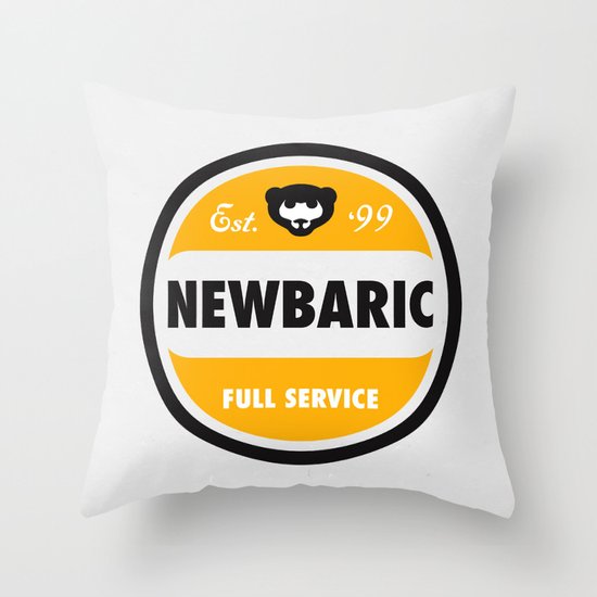 NEWBARIC SINCE '99 Throw Pillow