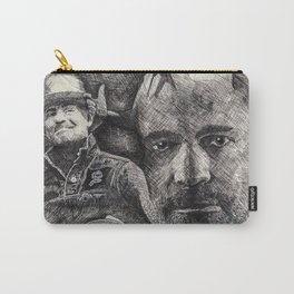 Gord Downie  Tribute Pen & Ink Drawing Carry-All Pouch