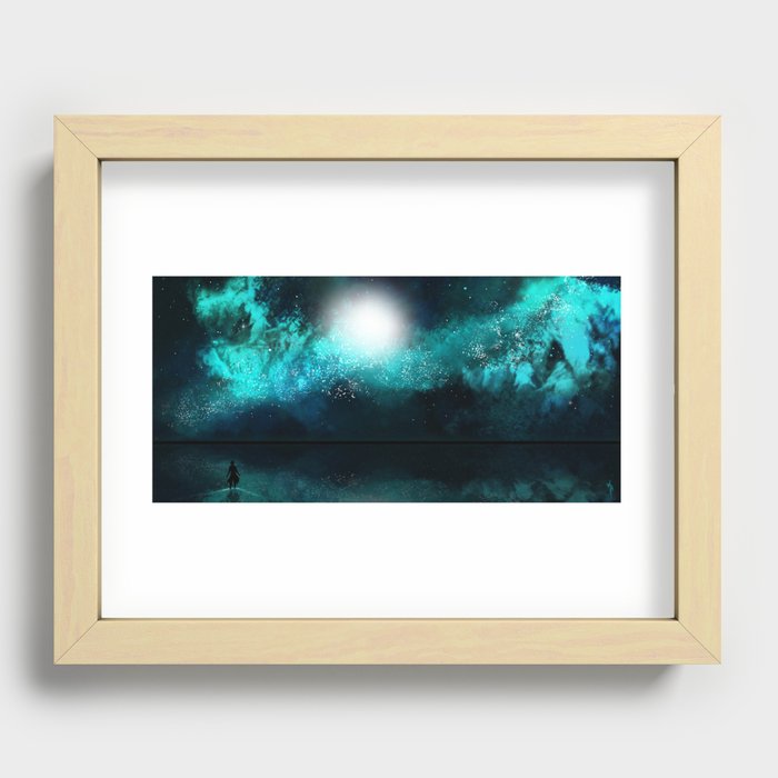 The 9th Gate Recessed Framed Print