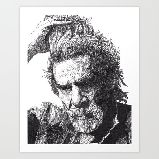 Jeff Art Print