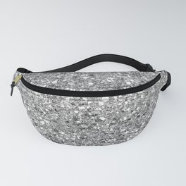 Glitters and Glitz Silver  Fanny Pack