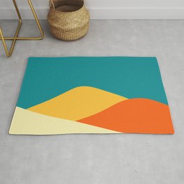 Abstract landscape. Rug