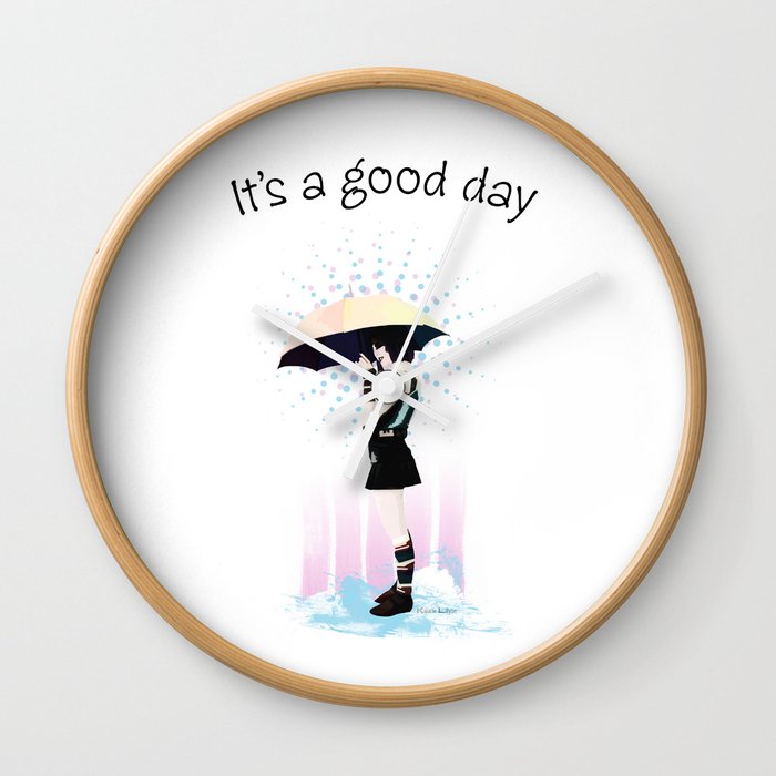 Parapluie Color - 01 Wall Clock