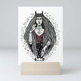The Lunar Witch Mini Art Print