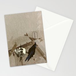 Quoth the Raven, Nevermind. Stationery Card