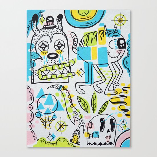Shape Shifters Canvas Print