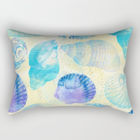 Seashells Rectangular Pillow