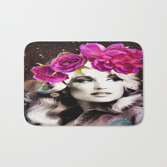 Holy Dolly (dolly parton) Bath Mat