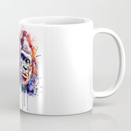 Gorilla Watercolor portrait Coffee Mug