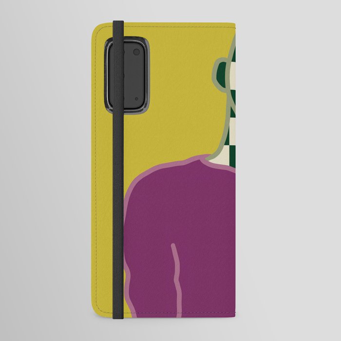Portrait figure 1 Android Wallet Case