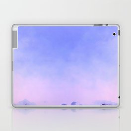 A beautiful abstract background with colorful paint textures Laptop Skin