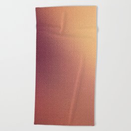 Iridescent Burnt Orange Beach Towel