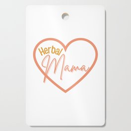 Herbal Mama Heart Cutting Board