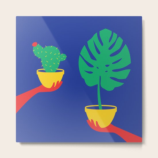 Plants Metal Print
