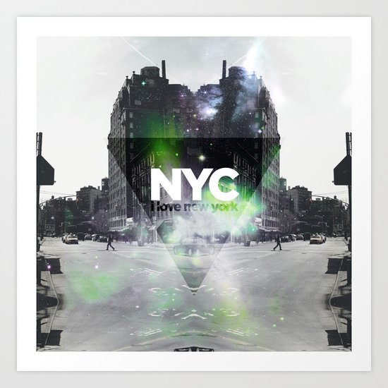 NYC - I Love New York 2 Art Print