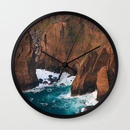 Coastal scene Wall Clock