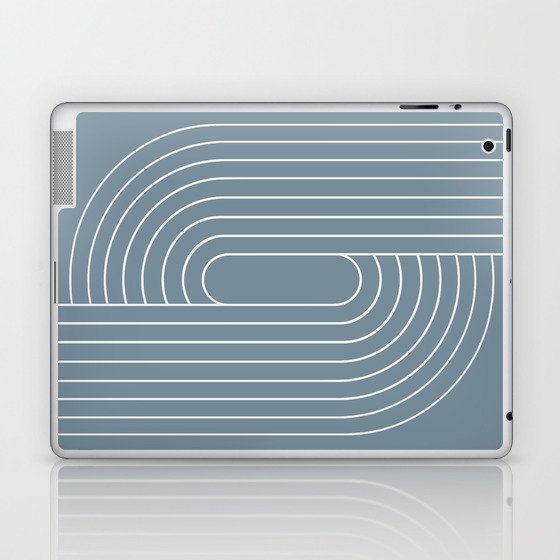 Oval Lines Abstract XLVII Laptop & iPad Skin