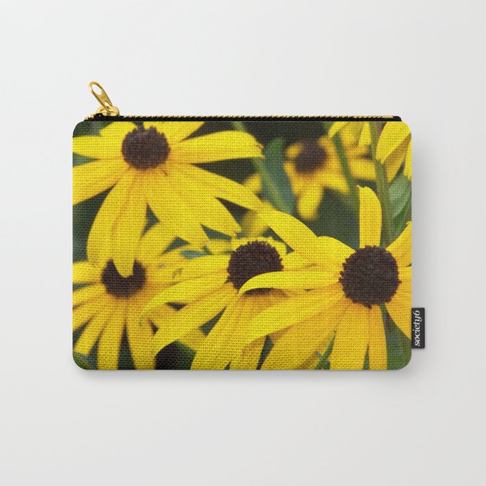 Sunny Blackeyed Susan Carry-All Pouch