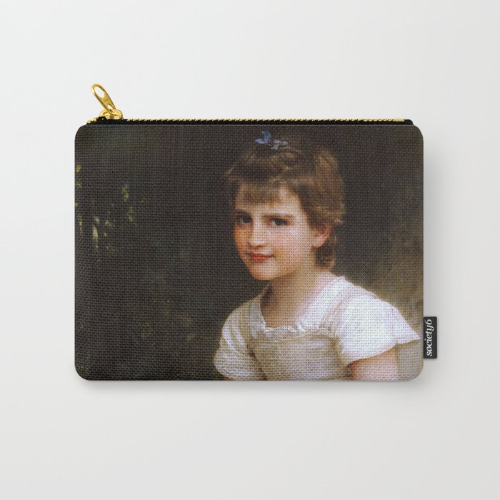 William-Adolphe Bouguereau "A Calling" Carry-All Pouch