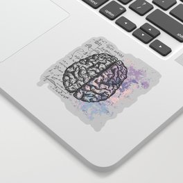 Pastel thoughts... Sticker