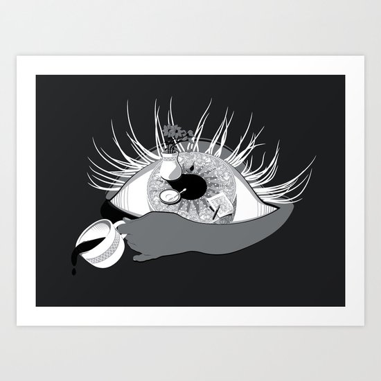 Nice Cup of Tea Art Print
