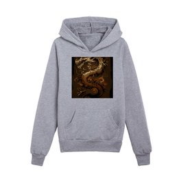 Ancient Dragon (Style 1) Kids Pullover Hoodies