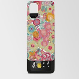 Vibrant floral Android Card Case