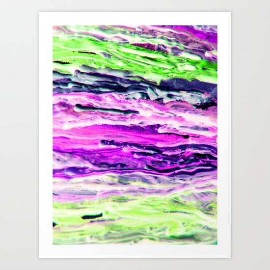 Wax #4 Art Print